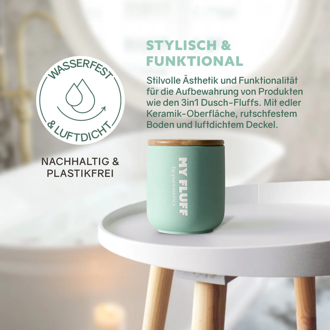 My Fluff Keramikgefäß Türkis