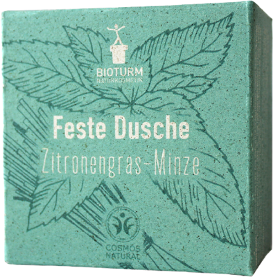 Feste Dusche 2-in-1 Zitronengras-Minze