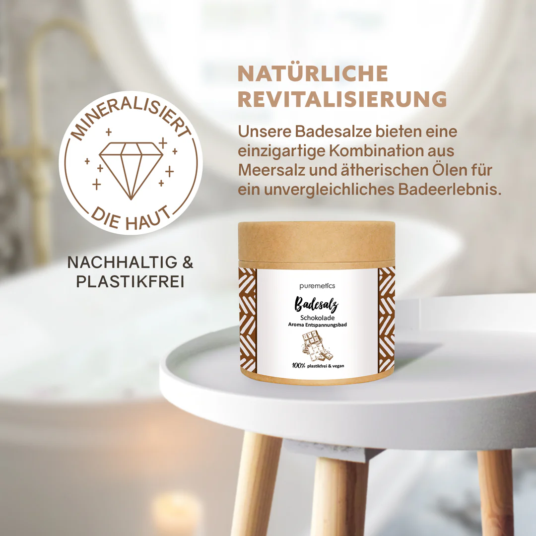 Badesalz Schokolade