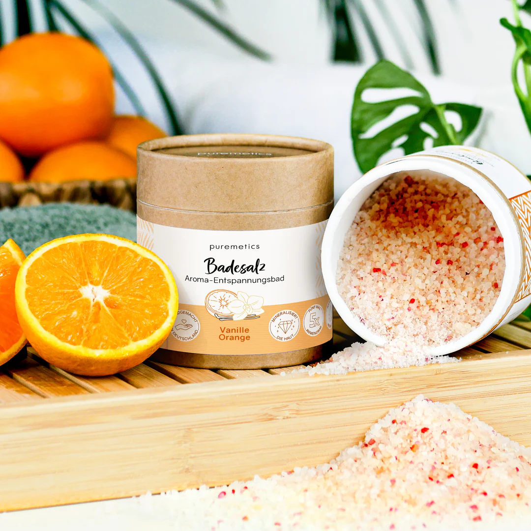 Badesalz Vanille Orange