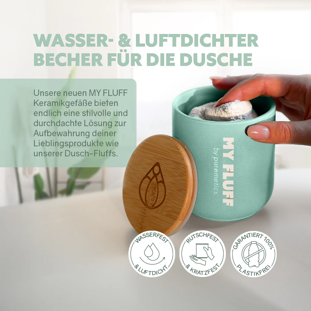 My Fluff Keramikgefäß Türkis