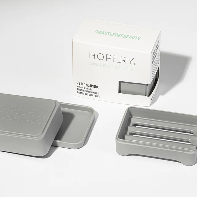 3-in-1 Soap Box Grey