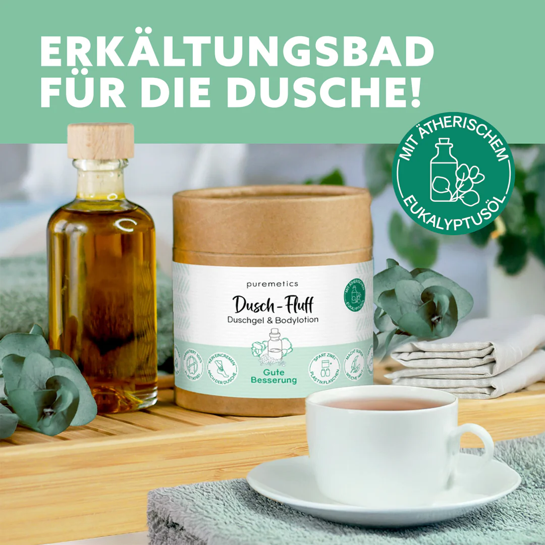 Dusch-Fluff Gute Besserung