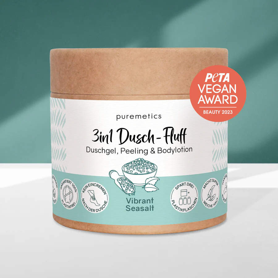 3 in 1 Dusch-Fluff Vibrant Seasalt