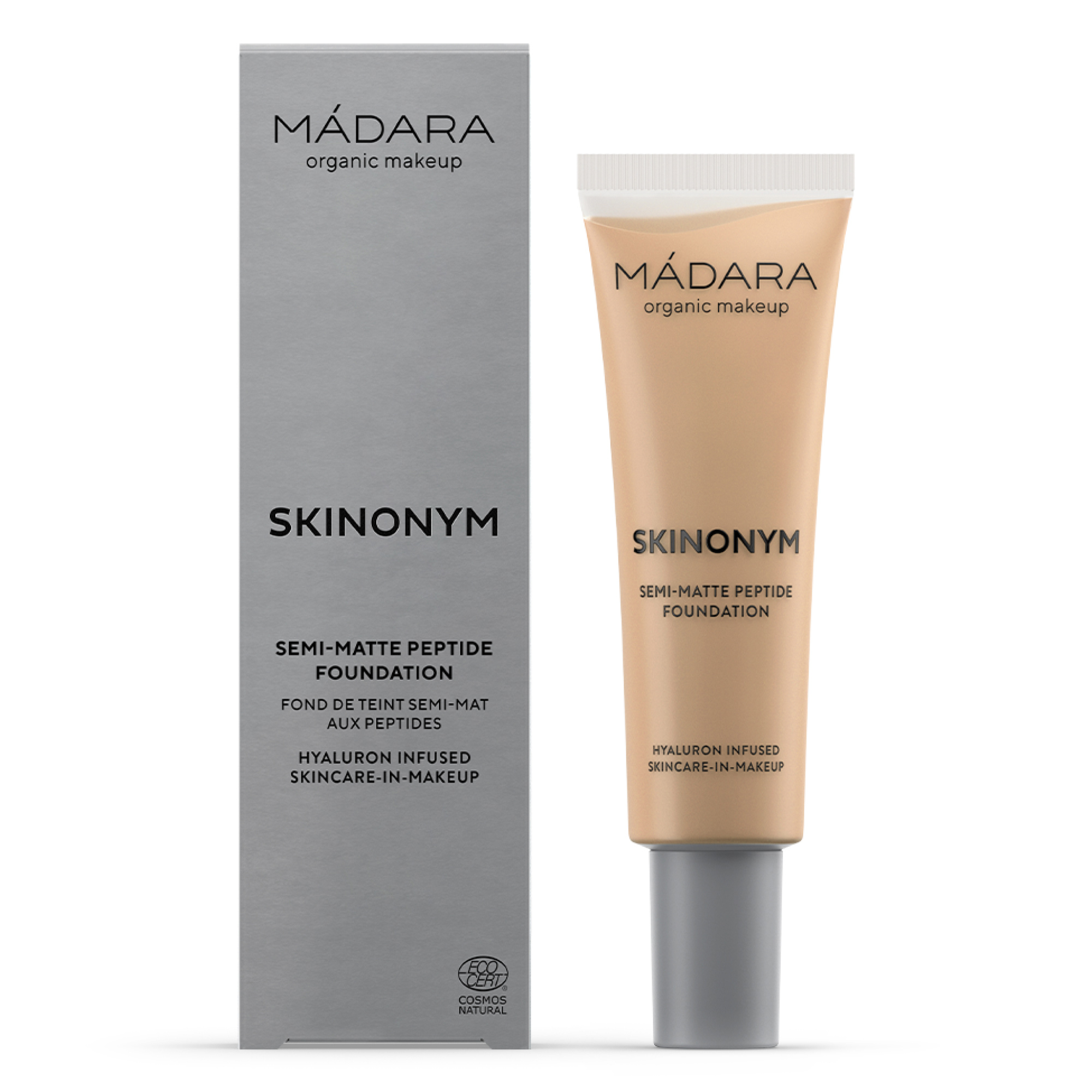 Skinonym Halbmattierende Foundation - Sand 40