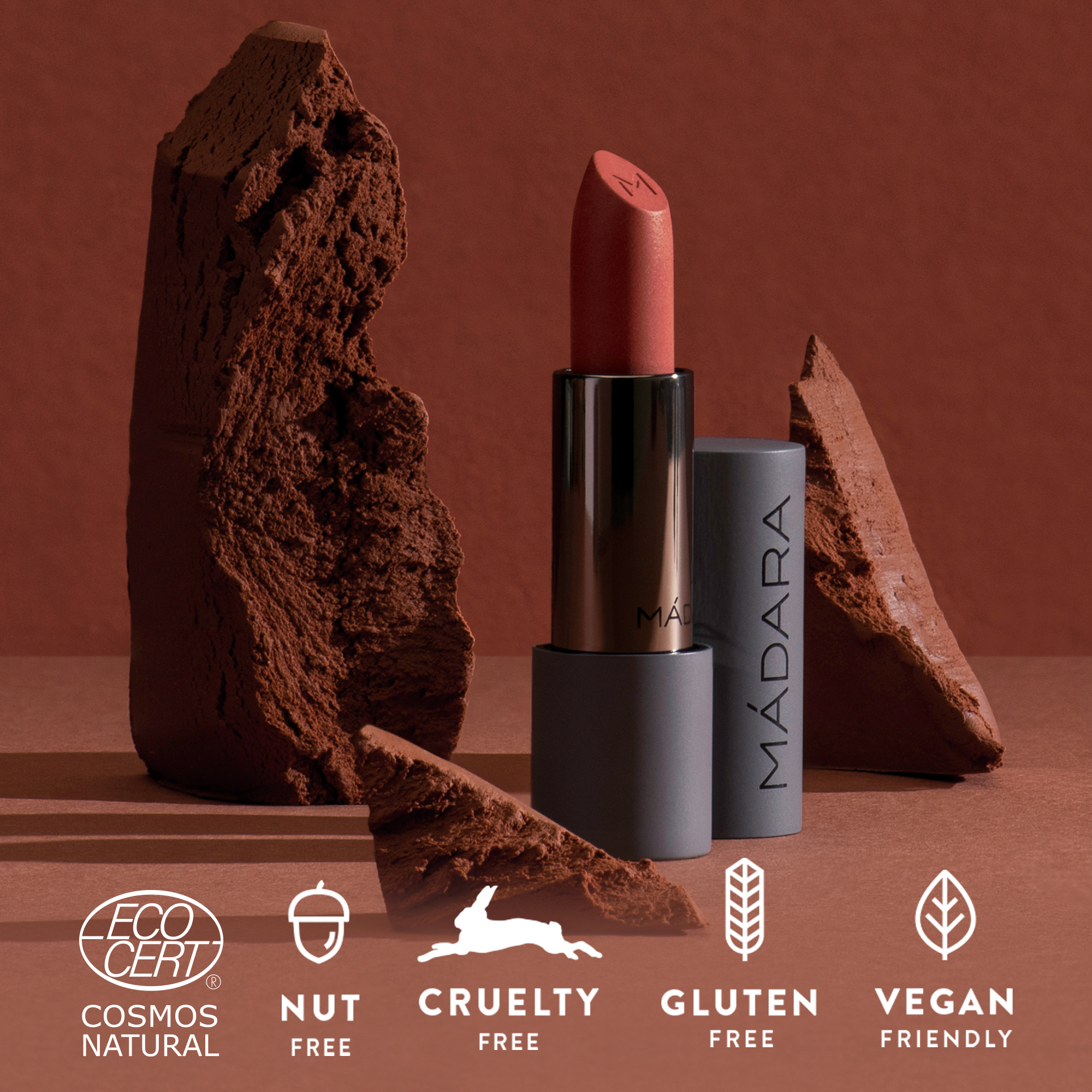 VELVET WEAR Matter Cremiger Lippenstift Magma 33