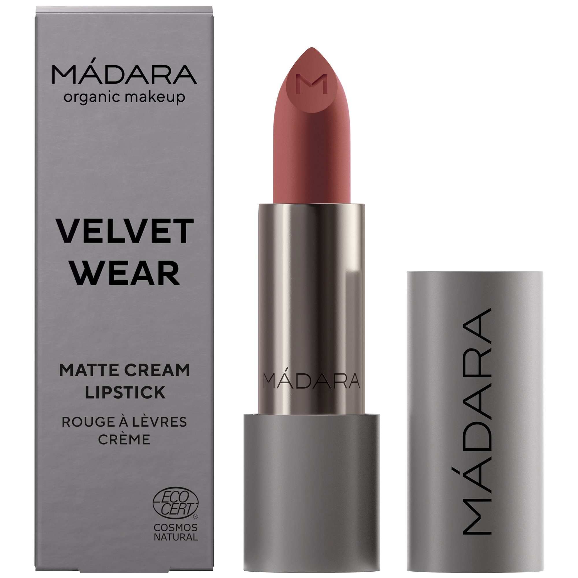 VELVET WEAR Matter Cremiger Lippenstift Warm Nude 32