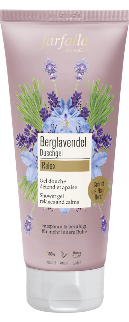 Berglavendel Relax, Duschgel