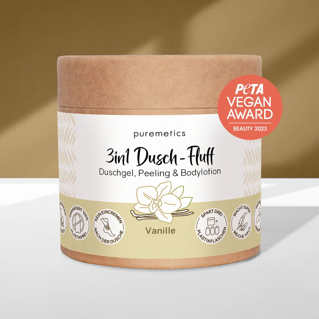 3 in 1 Dusch-Fluff Vanille