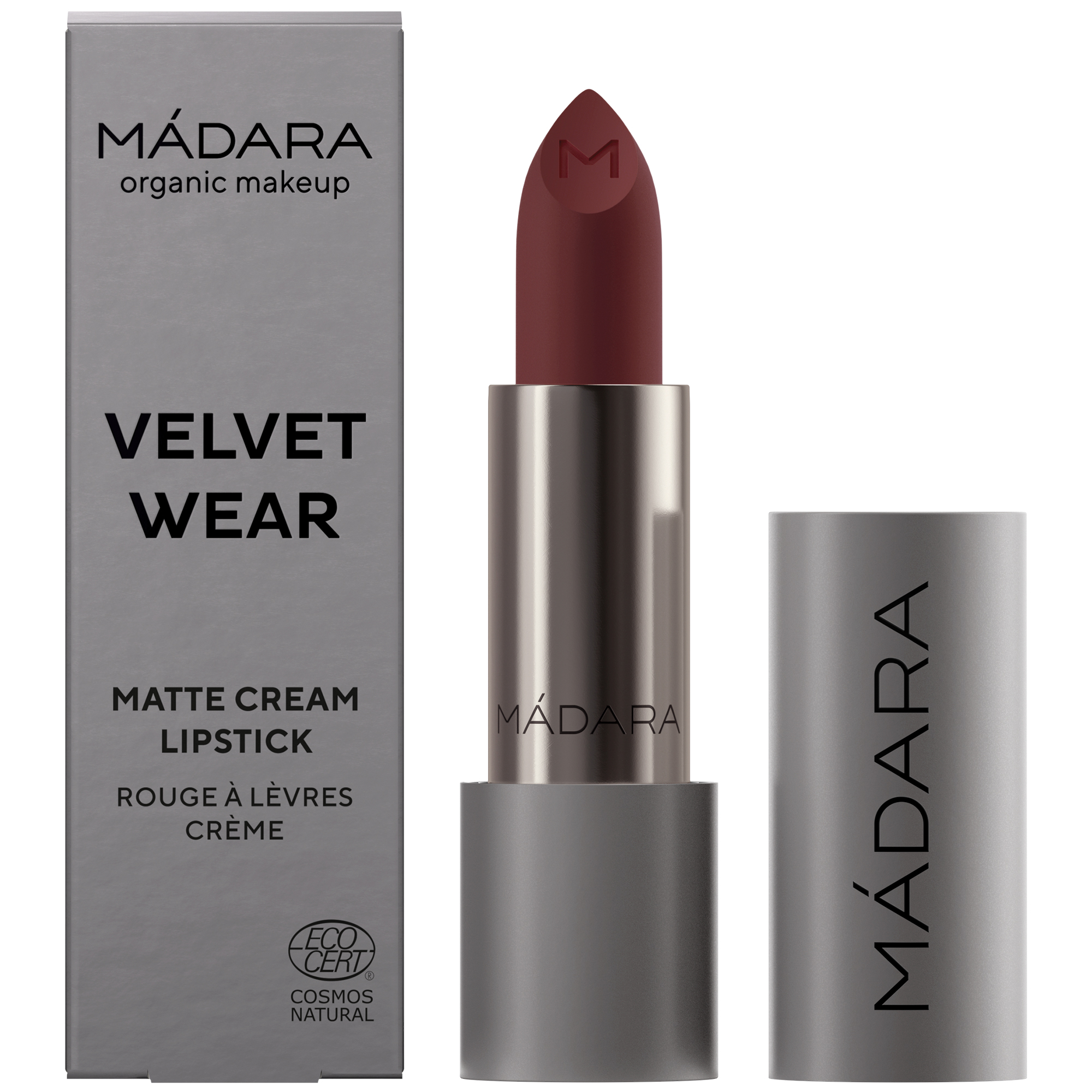 VELVET WEAR Matter Cremiger Lippenstift Dark Nude 35