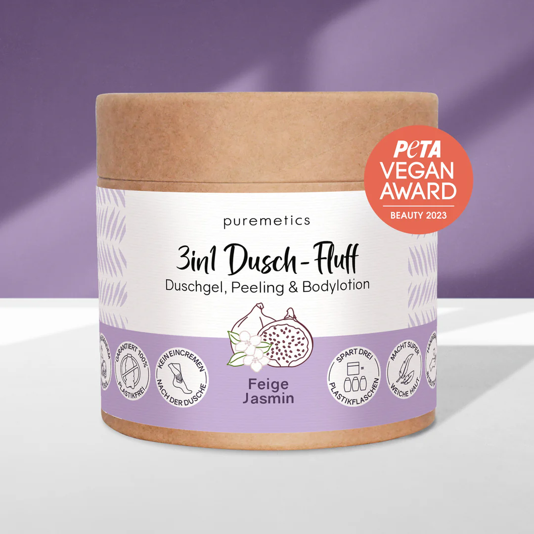 3 in 1 Dusch-Fluff Feige Jasmin